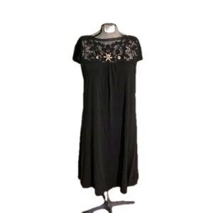 Liu-Jo Black stretchy party dress eu size 44